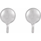 Half Ball Earring Top