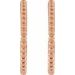 Starburst Hoop Earrings