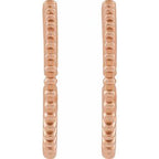 Starburst Hoop Earrings