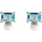 Accented Pearl Earrings