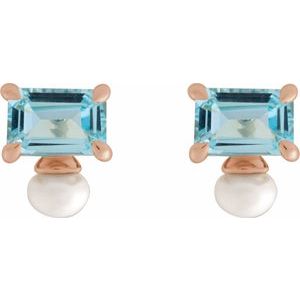 Accented Pearl Earrings
