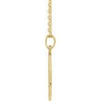 Engravable Police Badge Necklace or Pendant