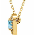 Halo-Style Necklace or Pendant