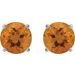 Round 4-Prong Lightweight Stud Earrings