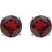 Round 4-Prong Lightweight Stud Earrings