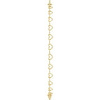 Engravable Heart Link Bracelet