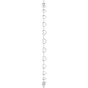 Engravable Heart Link Bracelet