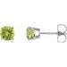 Round 4-Prong Lightweight Stud Earrings