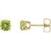 Round 4-Prong Lightweight Stud Earrings