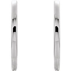 Hinged Hoop Earrings