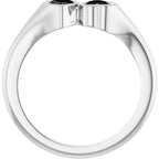 Two-Stone Heart Ring