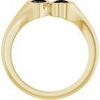 Two-Stone Heart Ring