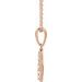 Accented Initial Necklace or Pendant