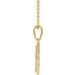 Accented Initial Necklace or Pendant