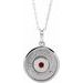 Disc Necklace or Pendant