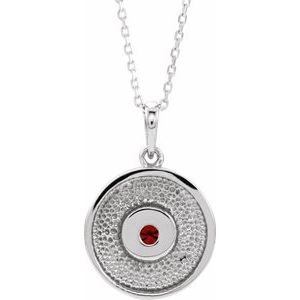 Disc Necklace or Pendant