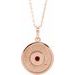 Disc Necklace or Pendant
