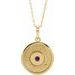 Disc Necklace or Pendant