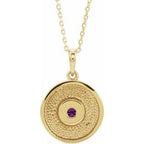 Disc Necklace or Pendant