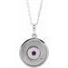 Disc Necklace or Pendant