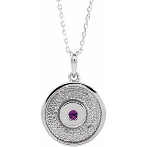 Disc Necklace or Pendant