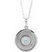 Disc Necklace or Pendant