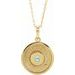 Disc Necklace or Pendant