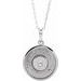 Disc Necklace or Pendant