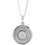 Disc Necklace or Pendant