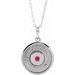 Disc Necklace or Pendant