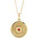 Disc Necklace or Pendant
