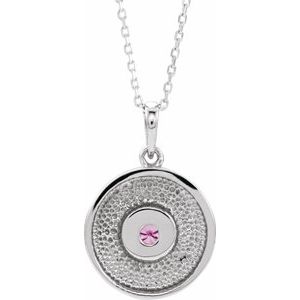 Disc Necklace or Pendant