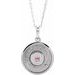 Disc Necklace or Pendant