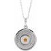 Disc Necklace or Pendant