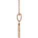 Accented Initial Necklace or Pendant