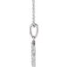 Accented Initial Necklace or Pendant