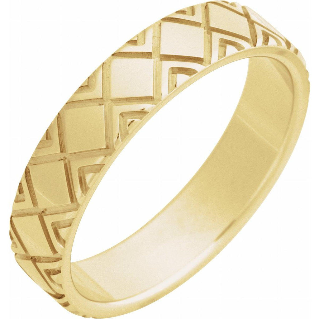 Faceted Pattern Band