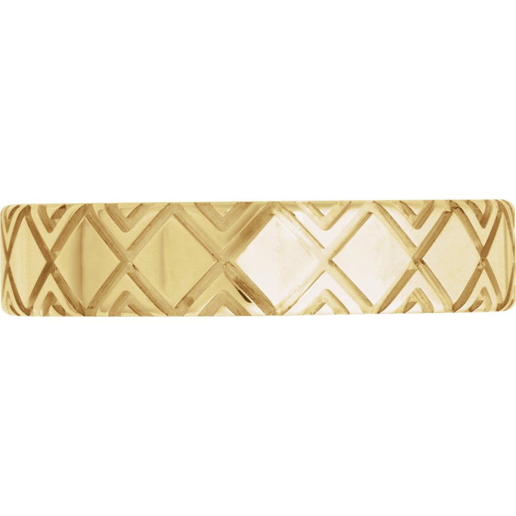 Faceted Pattern Band
