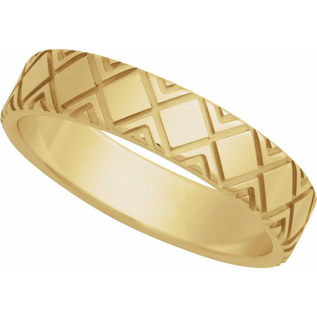 Faceted Pattern Band