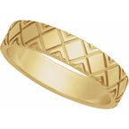 Faceted Pattern Band