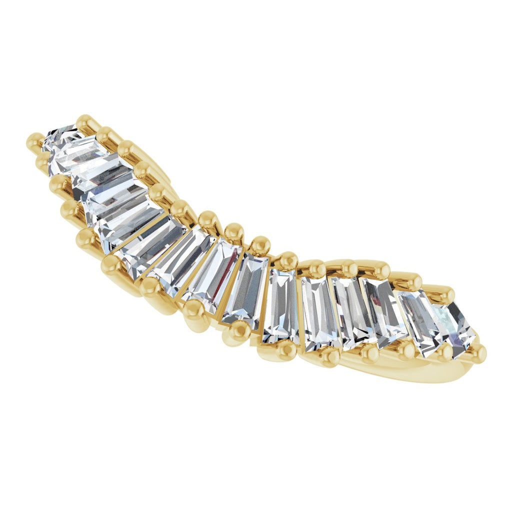 Accented Engagement Ring or Band