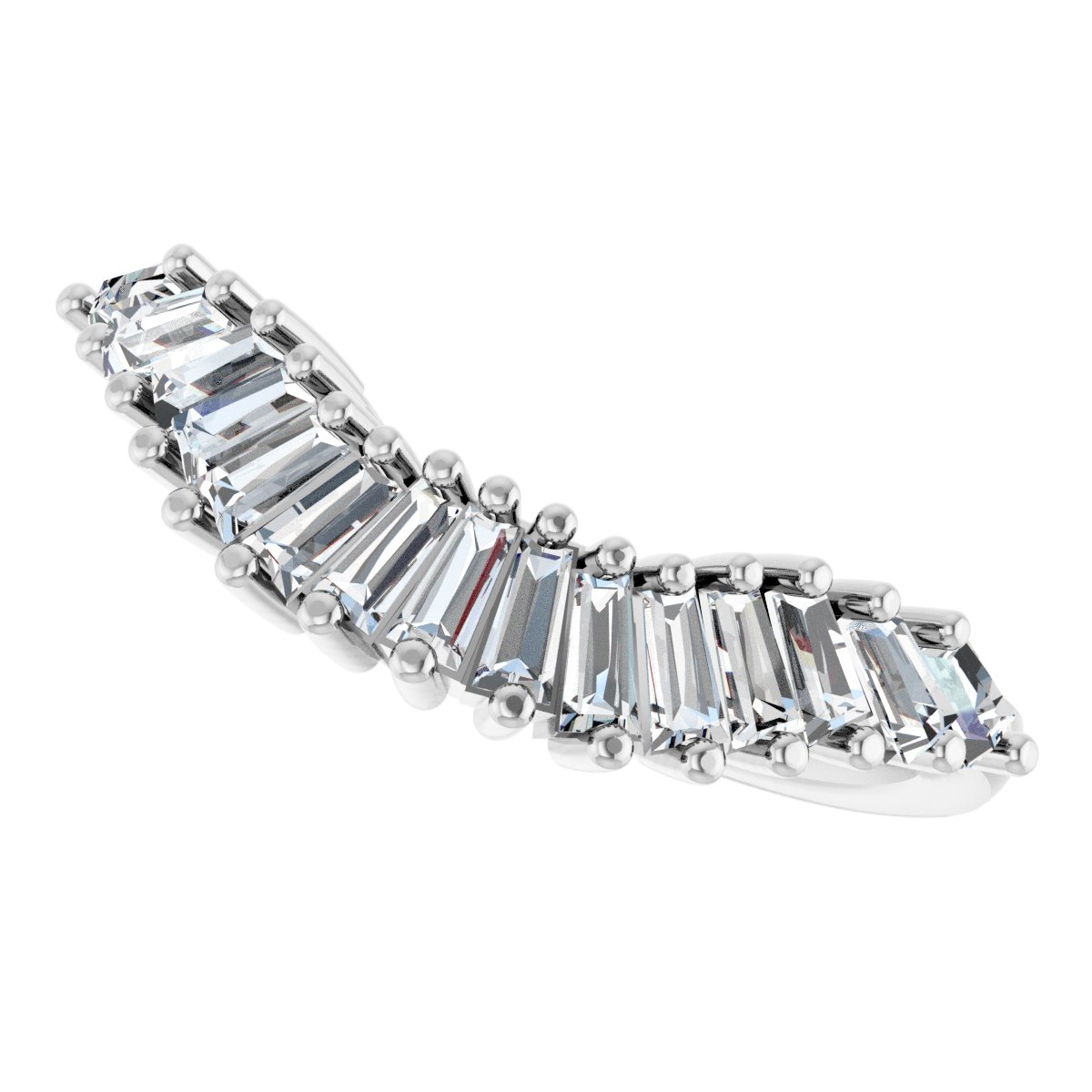 Accented Engagement Ring or Band