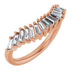 Accented Engagement Ring or Band