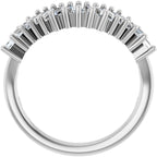 Accented Engagement Ring or Band