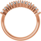 Accented Engagement Ring or Band