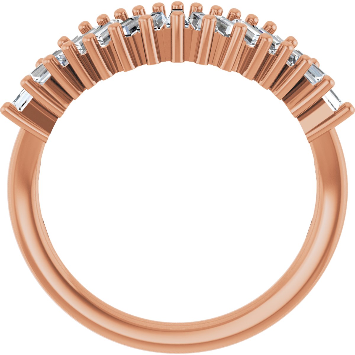 Accented Engagement Ring or Band