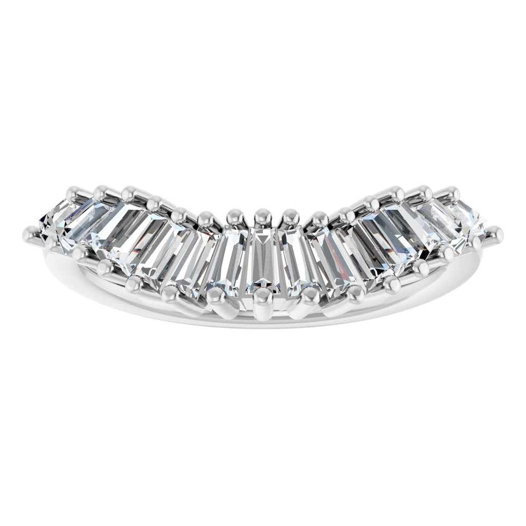 Accented Engagement Ring or Band