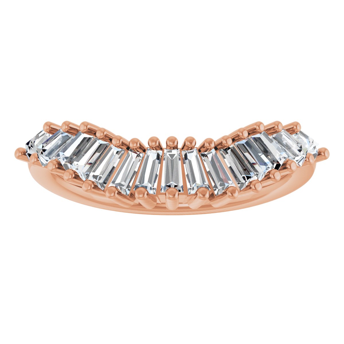 Accented Engagement Ring or Band