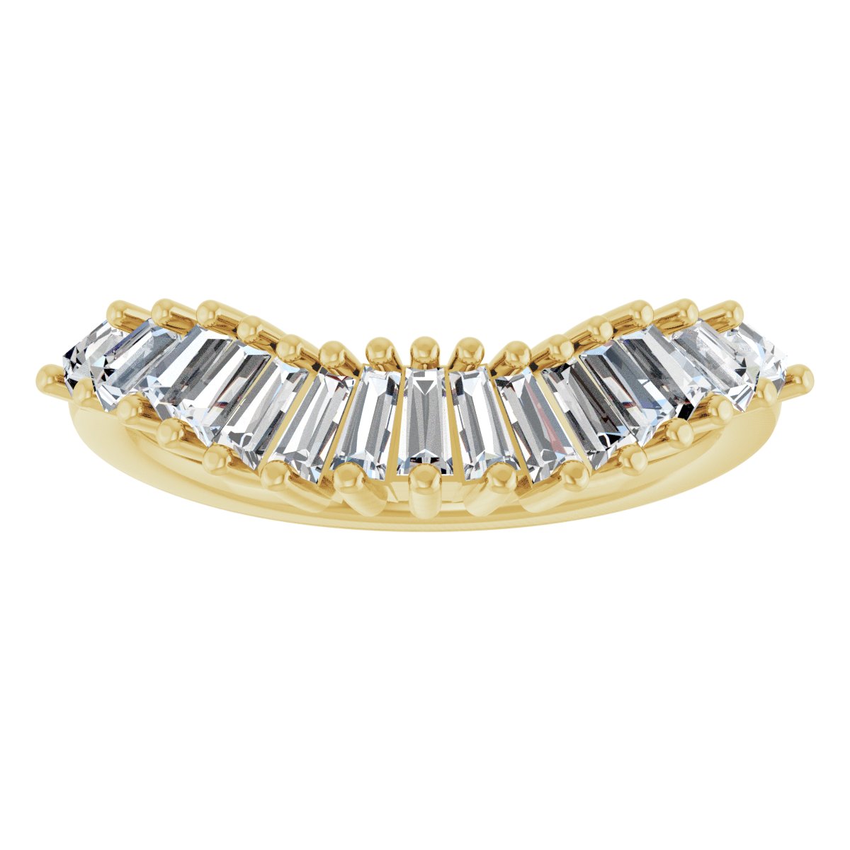 Accented Engagement Ring or Band