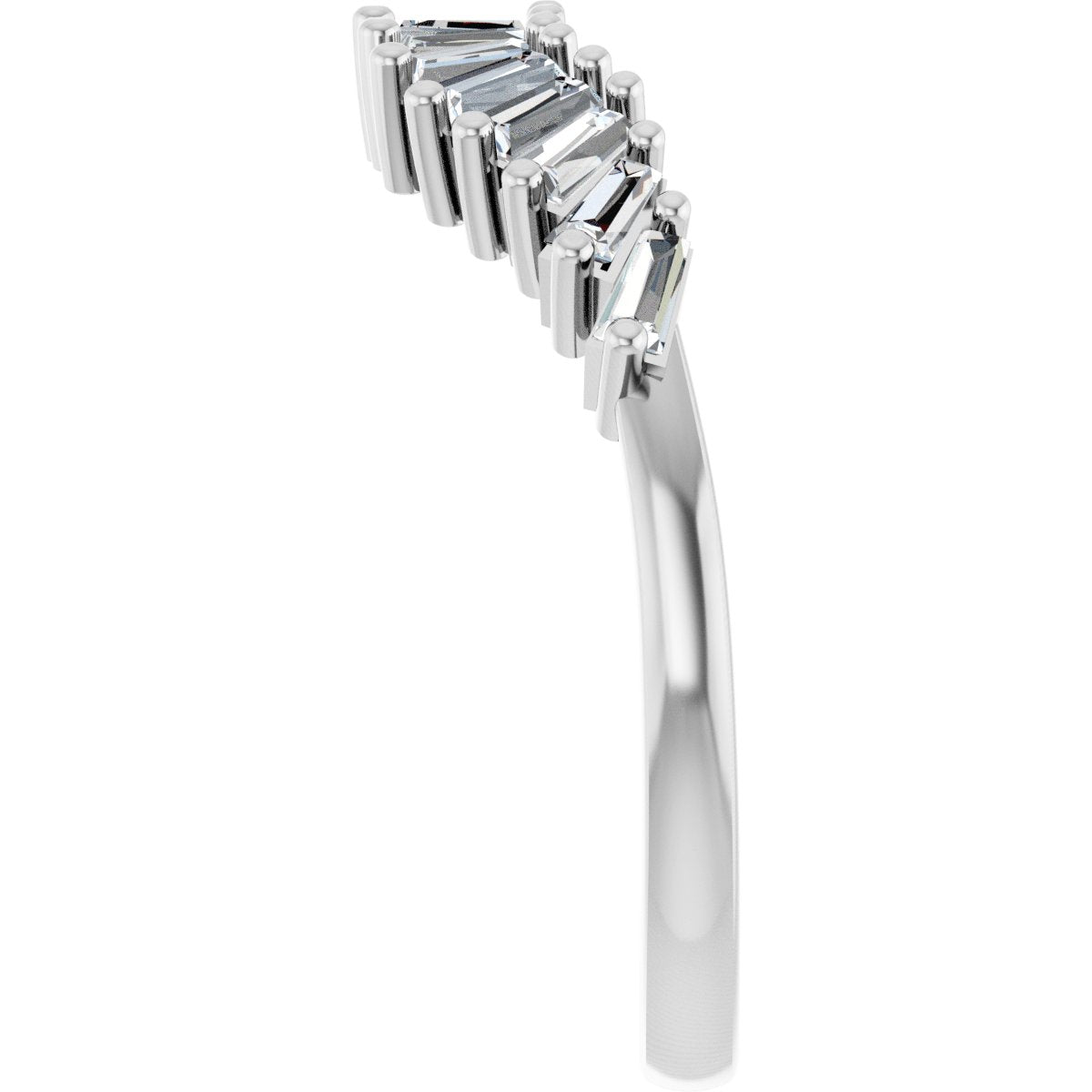 Accented Engagement Ring or Band